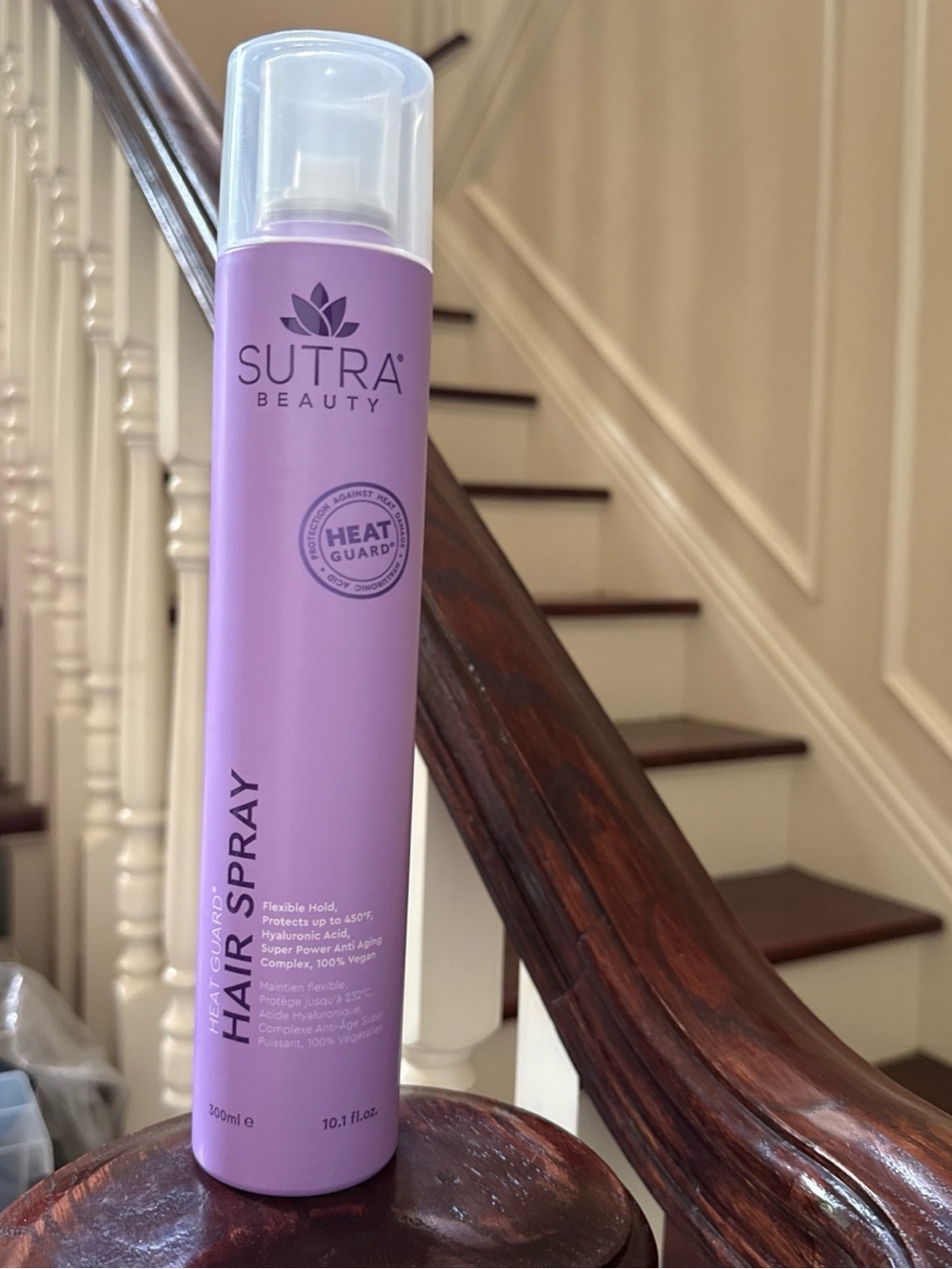 SUTRA Beauty Heat Guard Heat Protectant Spray Hyaluronic Acid 10.1 fl oz